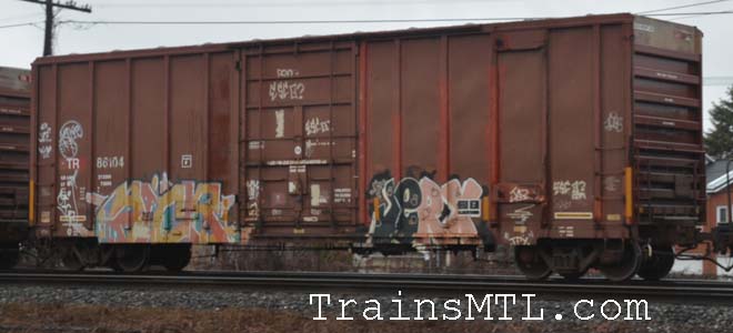 Car/wagon TR86104 right side / coté droit